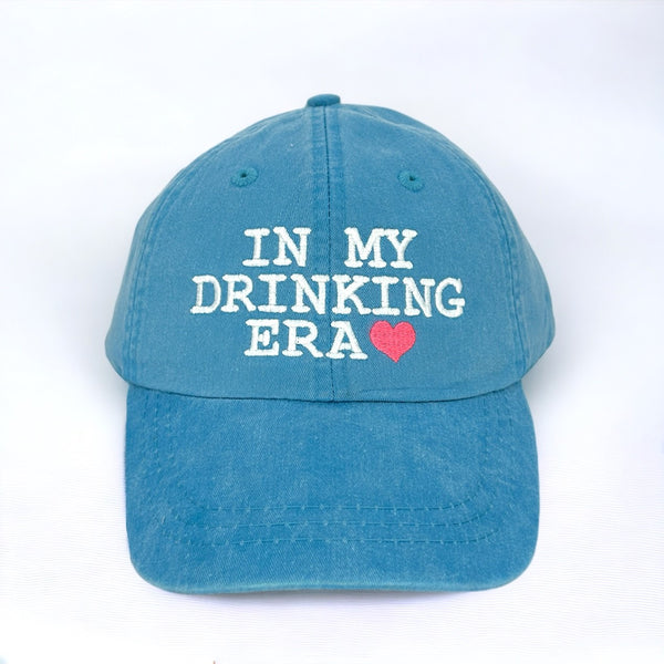 In My Drinking Era Embroidered Hat