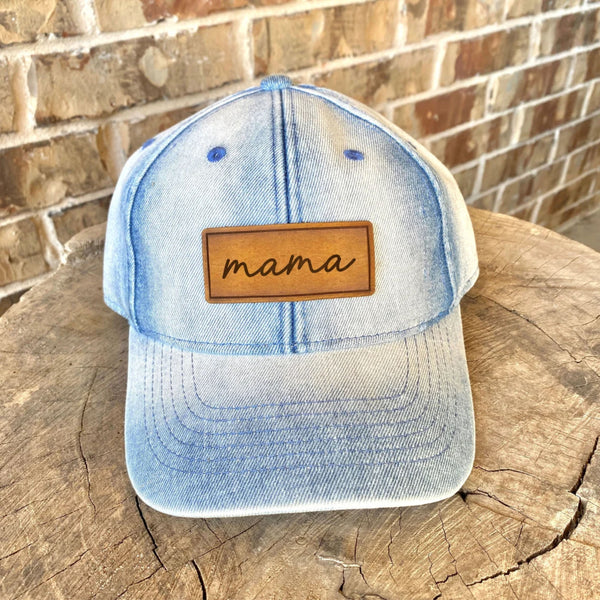 Custom Leather Patch Hat